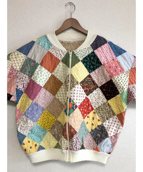 70-80s patchwork jacket