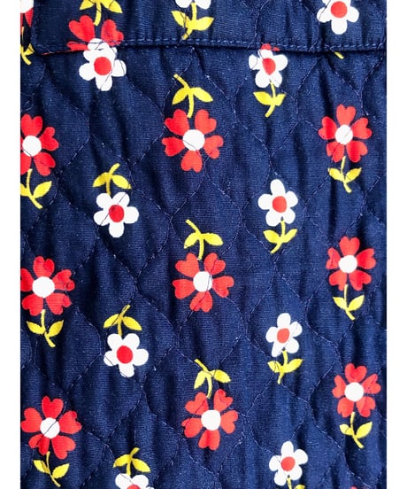 70s quilted flower skirt