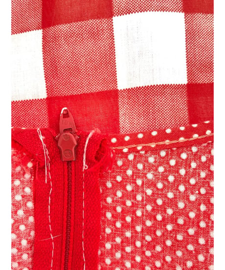 70's plaid dress