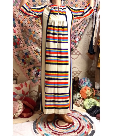 70's pile dress