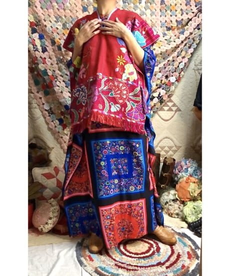 vintage mexican huipil