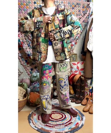 animal patch jacket