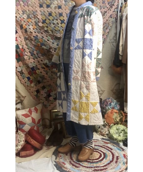patchwork quilt coat