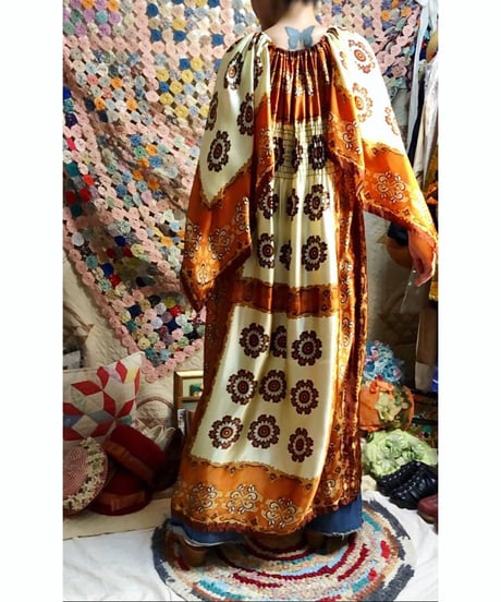 60-70's scarf dress