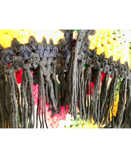 granny square shawl