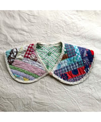 【Quilt original 】patchwork quilt collar ⑤