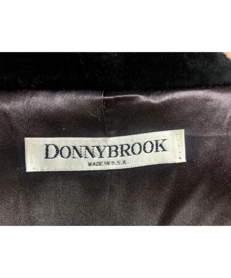 donnybrook faux fur heart motif coat
