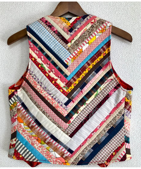 patchwork vest