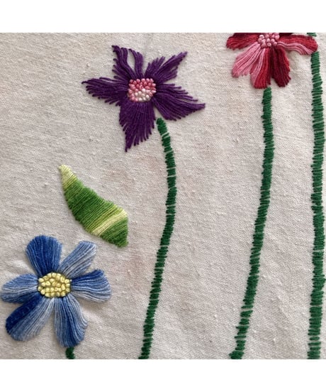 1970's hand embroidered one-piece