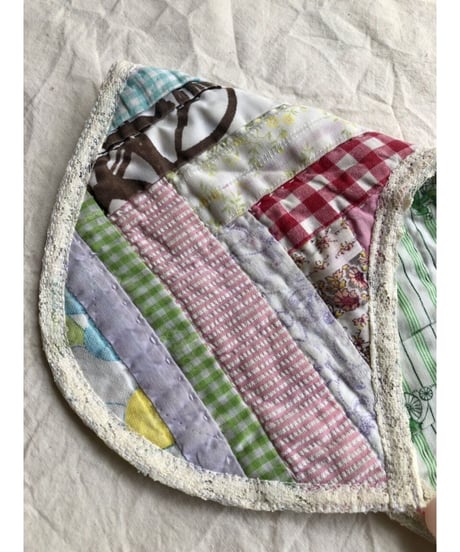【Quilt original 】patchwork quilt collar ⑤
