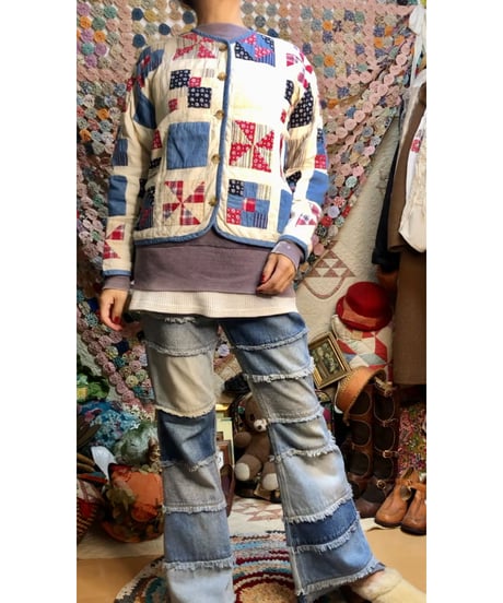 patchwork quilt jacket