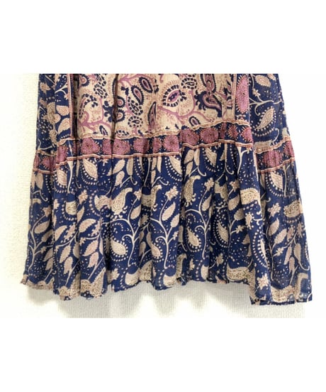 vintage indian cotton dress ③