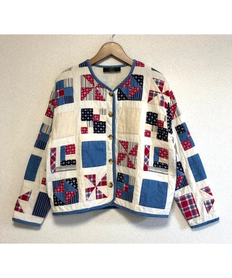 patchwork quilt jacket