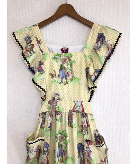 holly hobbie apron dress