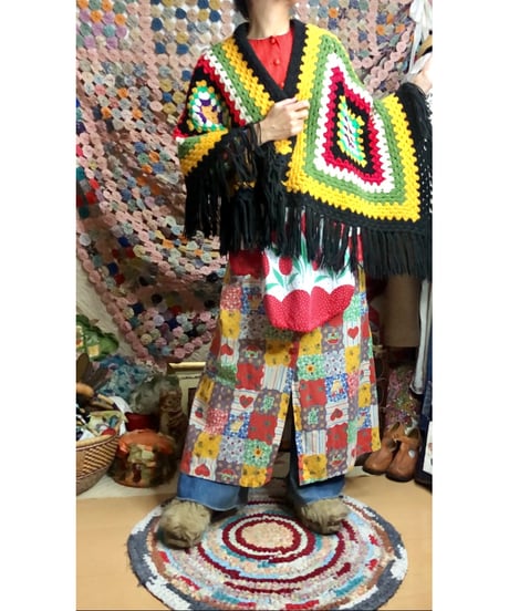 granny square shawl