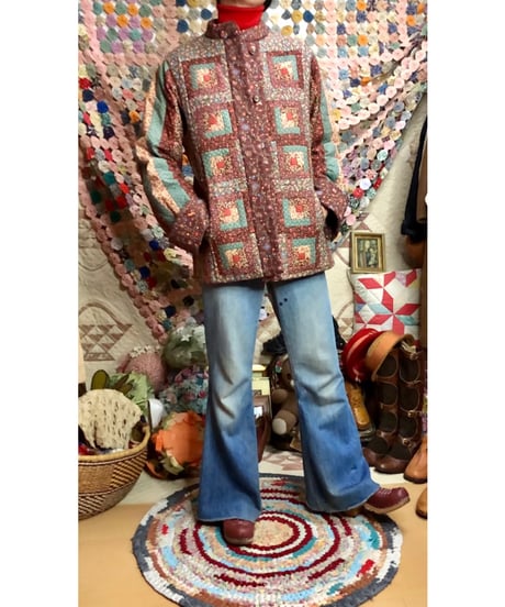 patchwork quilt jacket