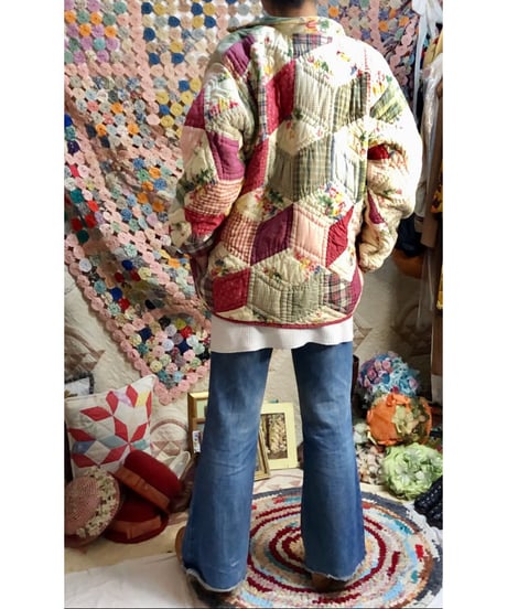 patchwork quilt jacket