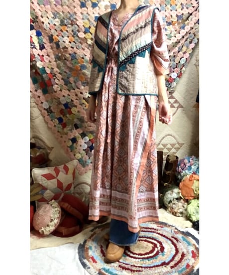 patchwork quilt vest