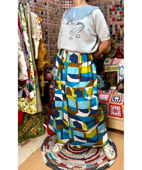 super wide leg pants（60s fabric）