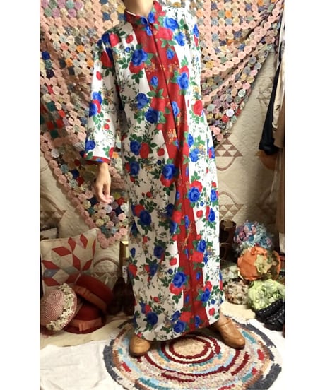 80's rose easy dress