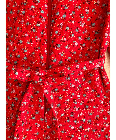 80s quilting jump suit