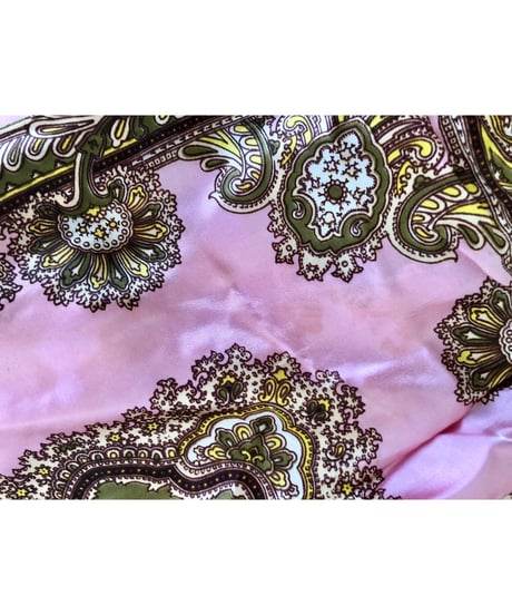 paisley scarf dress