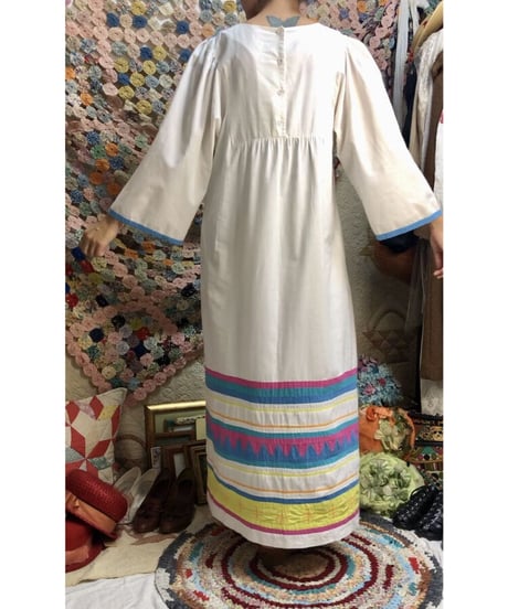 70's patchwork one-piece