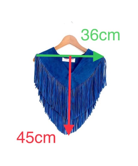 leather fringe collar