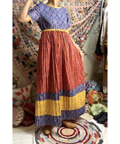 flower cotton dress