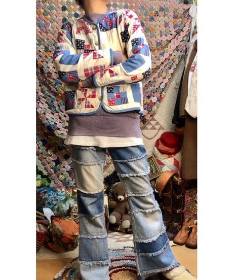 patchwork quilt jacket