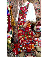 beer print dress