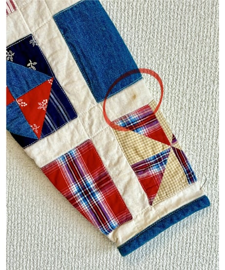 patchwork quilted jacket