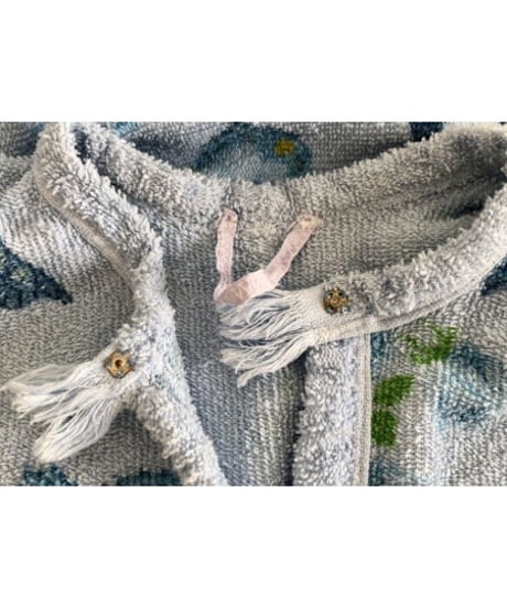 70s butterfly pile dress
