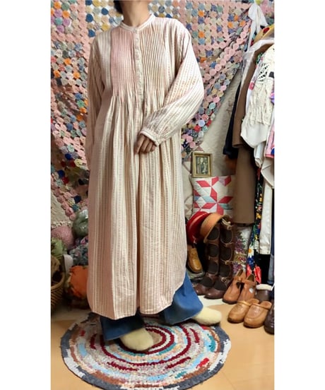 l.l.bean flannel dress（red）