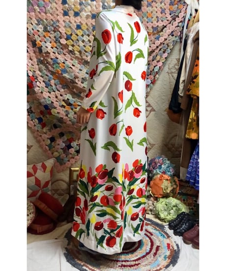 70's tulip dress