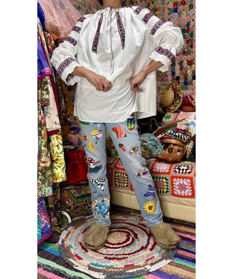 ukrainian embroidered blouse