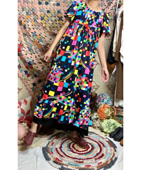 60's psychedelic dress
