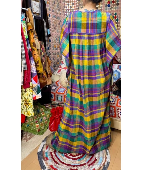 plaid easy dress