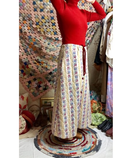 quilting flower skirt