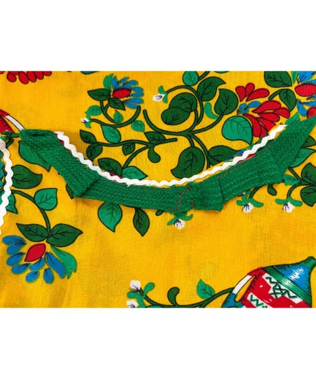 flower print rayon dress