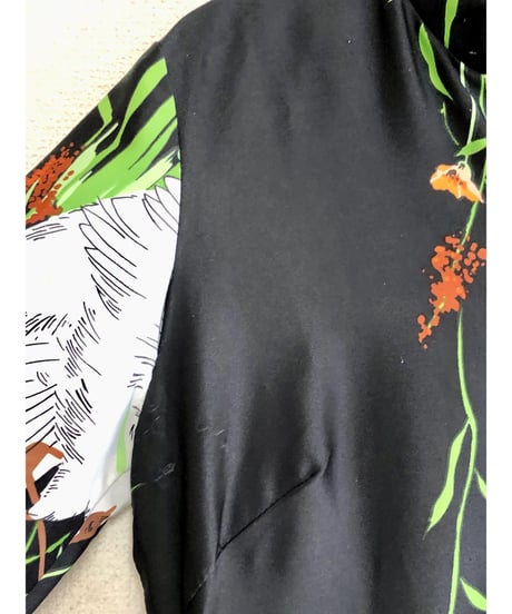 60s alice of california oriental dress