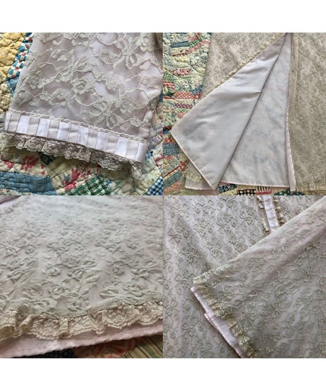 1960's lace robe