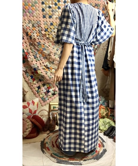 70's plaid dress