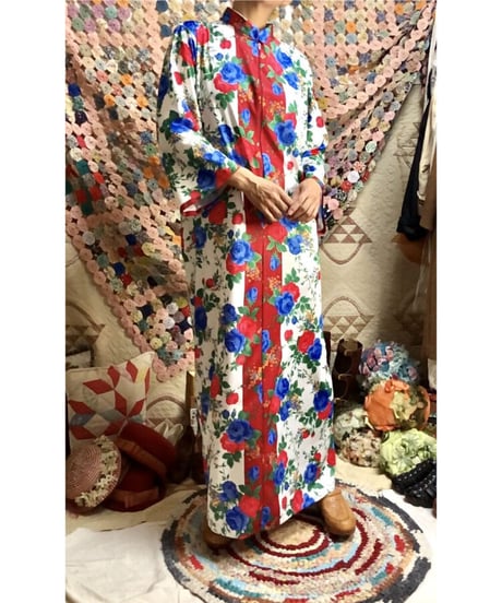 80's rose easy dress