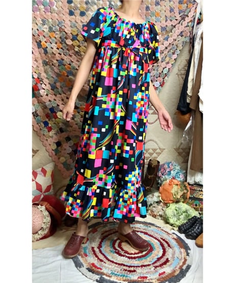 60's psychedelic dress