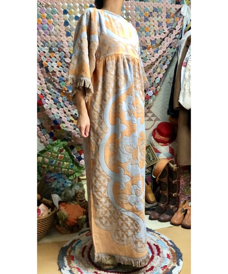 70s pile dress