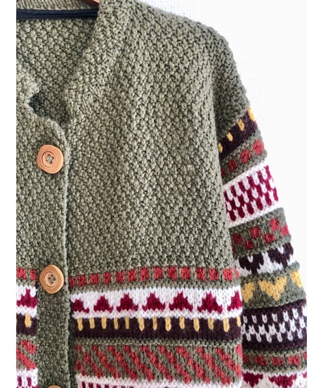 hand knit dress coat
