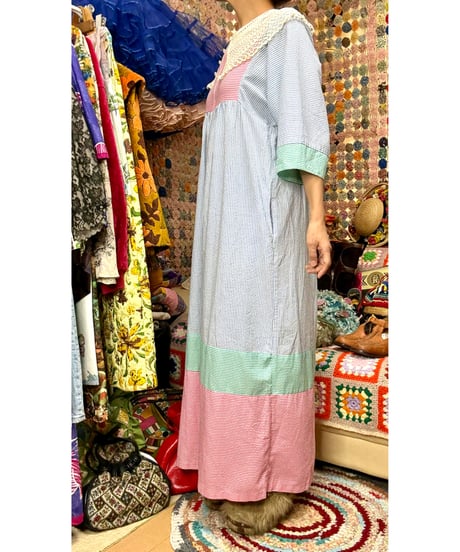 pinstripe easy dress