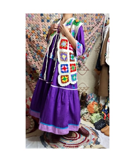 granny square vest