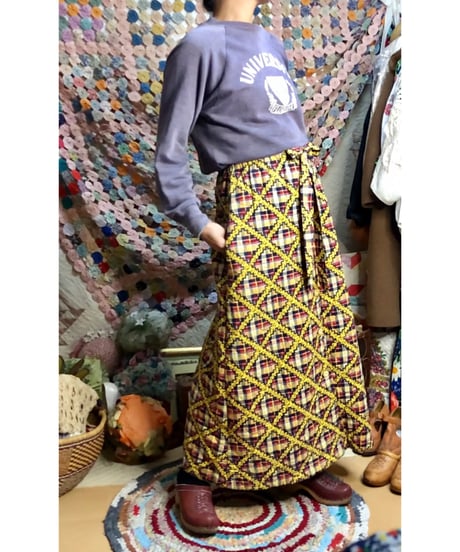 ●専用ページ●  70s plaid quilting skirt